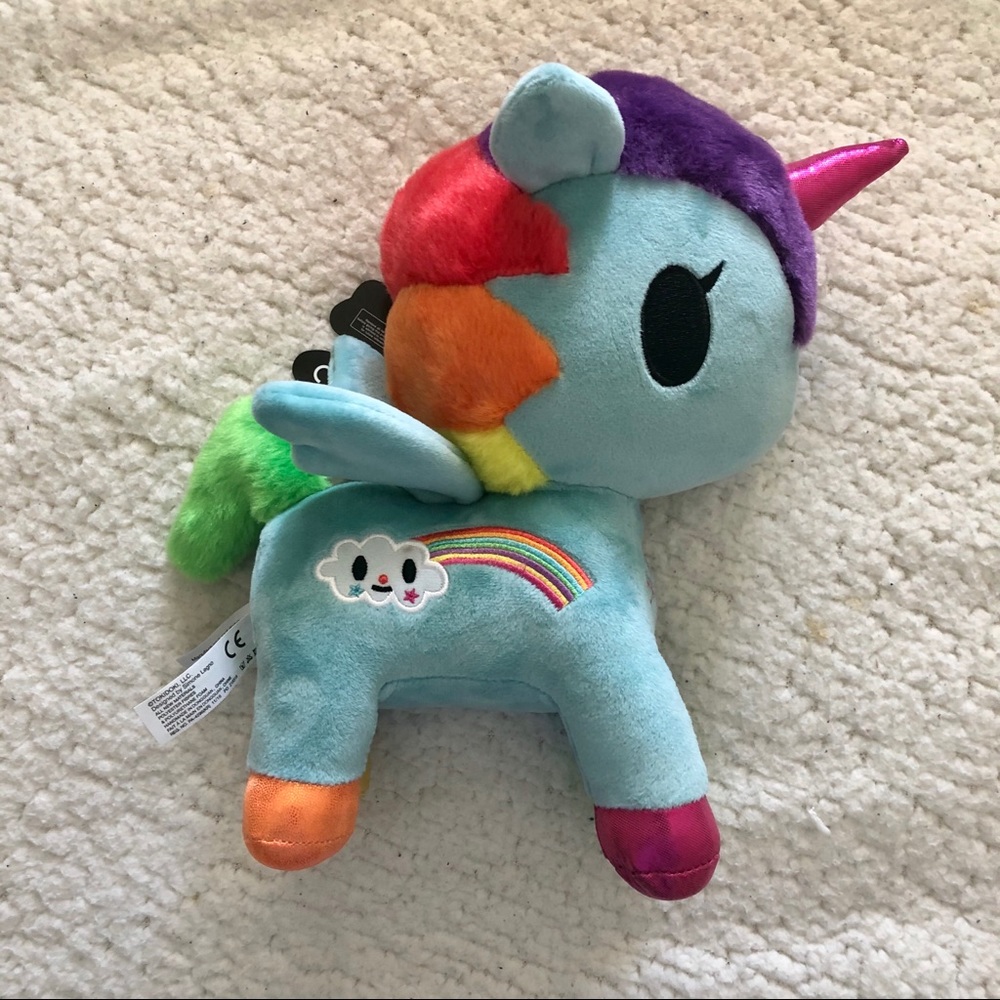 Tokidoki Rainbow Unicorn Plush